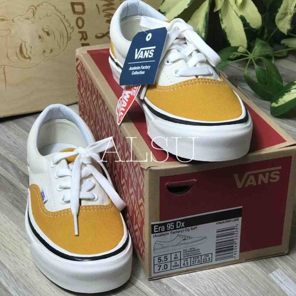 VANS ERA 95 DX Anaheim Factory Og Saff W AUTHENTIC - Picture 5 of 8